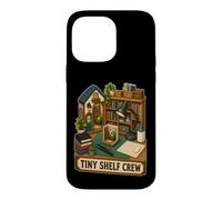 Carcasa para iPhone 14 Pro MAX Tiny Shelf Crew Miniatura Estantería de Libros, Pequeña Mesa