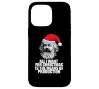 Carcasa para iPhone 14 Pro MAX Todo LO Que Quiero Navidad Medios DE PRODUCCIÓN Karl Marx Fun Meme