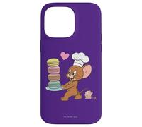 Carcasa para iPhone 14 Pro MAX Tom and Jerry Macaron Love