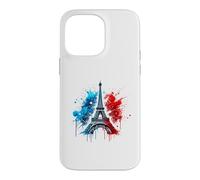 Carcasa para iPhone 14 Pro MAX Torre Eiffel: Icono de París Revisitado en Clave Street Art