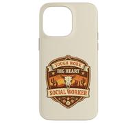 Carcasa para iPhone 14 Pro MAX Trabajador Social/Apreciación del Trabajo Social Country Western
