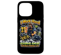 Carcasa para iPhone 14 Pro MAX Trabajo Duro para Que mi Equipo de Buceo Pueda Tener una Vida Mejor buceando