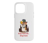 Carcasa para iPhone 14 Pro MAX Tráelo a casa Muchachos fútbol Bebiendo Cerveza