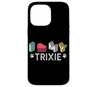 Carcasa para iPhone 14 Pro MAX Trixie - Nombre Personalizado para Perros Trixie Pet Lover