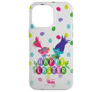 Carcasa para iPhone 14 Pro MAX Trolls Happy Easter with Poppy and Branch