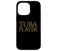 Carcasa para iPhone 14 Pro MAX Tuba Player Musician Obscure Rhythm Instrument Tuba Musician