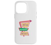 Carcasa para iPhone 14 Pro MAX Tucumcari Nuevo México NM Retro Vintage Medio Siglo Moderno