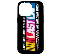 Carcasa para iPhone 14 Pro MAX Última Vuelta: Coches de Carreras, Deportes de Motor, Carreras, Amantes de la Velocidad