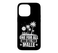 Carcasa para iPhone 14 Pro MAX Uno para Todos y Todos para Malle Mallorca Party Mood