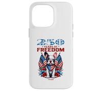 Carcasa para iPhone 14 Pro MAX USA 250th Anniversary Celebra Cool Patriotic Boxer Puppy