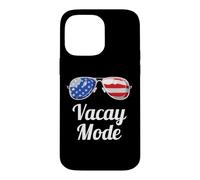Carcasa para iPhone 14 Pro MAX Vacay Mode USA Sunglasses Summer Vacation & Travel Bloggers
