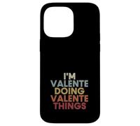 Carcasa para iPhone 14 Pro MAX Valente Name Valente Personalized Name First Given