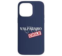 Carcasa para iPhone 14 Pro MAX Valparaiso Chile Arte Vintage - Recuerdo de Viaje Sudamérica