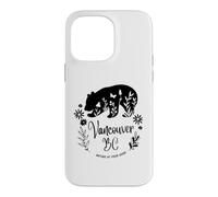 Carcasa para iPhone 14 Pro MAX Vancouver BC Bear & Flowers Nature At Your Door Design