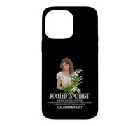 Carcasa para iPhone 14 Pro MAX Verso bíblico Cristiano de Rooted In Christ Lovely Lady & Lilly