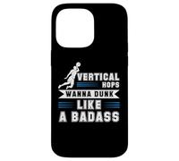 Carcasa para iPhone 14 Pro MAX Vertical Hops Slam Dunk Wanna Dunk - Regalo de Baloncesto