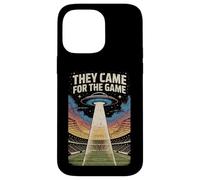 Carcasa para iPhone 14 Pro MAX Vinieron para El Juego UFO Football Alien Invasion Stadium