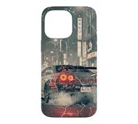 Carcasa para iPhone 14 Pro MAX Vintage Distress JDM Legends Drift Racing Cars Tokio Street
