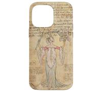 Carcasa para iPhone 14 Pro MAX Vintage Flower Fairy Illustration Cute Fairycore Aesthetic