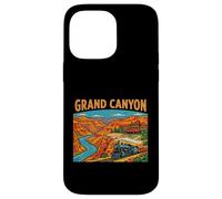 Carcasa para iPhone 14 Pro MAX Vintage Grand Canyon Arizona Travel Souvenir Turista Regalo