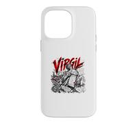 Carcasa para iPhone 14 Pro MAX Virgilio Romano Poeta Eneida Latina Clásico Épico
