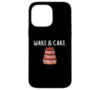 Carcasa para iPhone 14 Pro MAX Wake & Cake Costume Funny Cake Baker Decorator Meme Costume