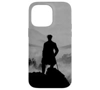 Carcasa para iPhone 14 Pro MAX Wanderer Above Sea of Fog Friedrich Arte Minimalizado