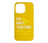Carcasa para iPhone 14 Pro MAX We Fight Together Childhood Cancer Awareness