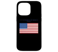 Carcasa para iPhone 14 Pro MAX Wearing a Mask is Patriotic