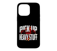 Carcasa para iPhone 14 Pro MAX Weightlifting Motivation Pick Up Heavy Stuff Gym Graphic