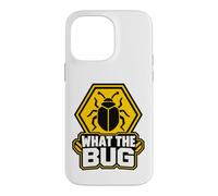 Carcasa para iPhone 14 Pro MAX What The Bug Catcher Warning Funny Entomology Insect Catch