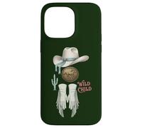 Carcasa para iPhone 14 Pro MAX Wild Child Western Horse Cowgirl Country