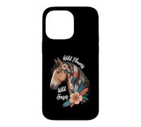 Carcasa para iPhone 14 Pro MAX Wild Horses Wildflowers Cowgirl Country Western Rodeos