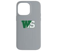 Carcasa para iPhone 14 Pro MAX William Smith College Heron's WS Monograma Logo - HWSC