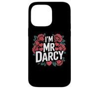 Carcasa para iPhone 14 Pro MAX Womens Bookish Valentines Day I'm Mr Darcy Is My Valentine