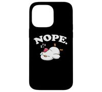 Carcasa para iPhone 14 Pro MAX Womens Kids Boys Funny Hen Kawaii Nope Chicken Lover
