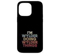 Carcasa para iPhone 14 Pro MAX Wylder Name Wylder Personalized Name First Given