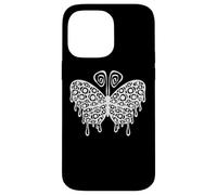 Carcasa para iPhone 14 Pro MAX Y2K 90s Ojos de Mariposa derretidos