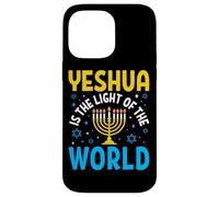 Carcasa para iPhone 14 Pro MAX Yeshúa es la luz del Mundo