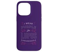 Carcasa para iPhone 14 Pro MAX YO Uso Morado para Lupus Conciencia SLE Meme