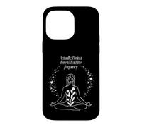 Carcasa para iPhone 14 Pro MAX Yoga Trabajador de la Luz Sanador de energía Espiritual Meditador Chakra