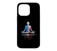 Carcasa para iPhone 14 Pro MAX Yoga Yogi Mediación Zen Bandera Americana USA Drip Graffiti