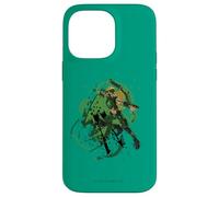 Carcasa para iPhone 14 Pro MAX Young Justice Artemis Splatter Art with Icon