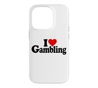 Carcasa para iPhone 14 Pro ME Encanta CORAZÓN APUESTAS Casinos Trading Las Vegas