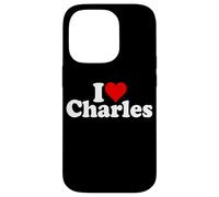 Carcasa para iPhone 14 Pro ME Encanta Heart Charles Charlie Chuck