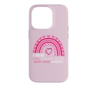 Carcasa para iPhone 14 Pro Me Pongo Rosa para la concienciación sobre el cáncer de Mama de mi Hermana