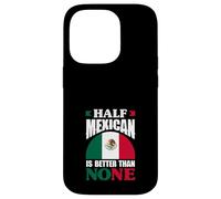 Carcasa para iPhone 14 Pro Medio Mexicano es Mejor Que Ninguno México Roots Heritage