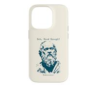 Carcasa para iPhone 14 Pro Mediocrates Eeh Filosofía Bastante Buena y Divertida