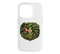Carcasa para iPhone 14 Pro Medusa Mitología Griega Antigua Oscuridad Diseño Retro Halloween