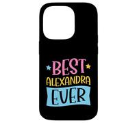 Carcasa para iPhone 14 Pro Mejor Nombre Personalizado a Juego de Alexandra Ever
